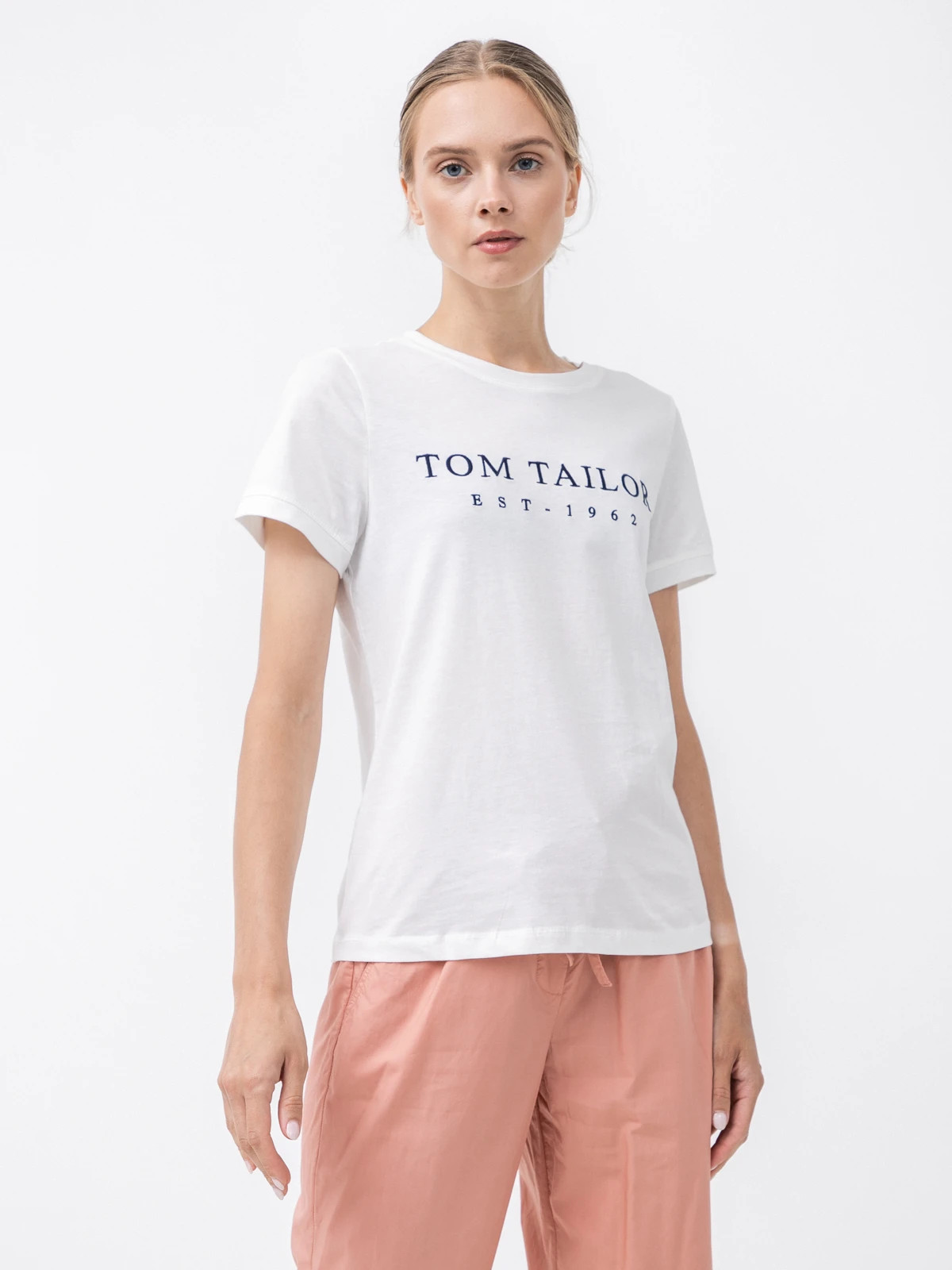 Футболка 1032702-10315 Tom Tailor XS Білий 1032702-10315