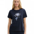 Футболка women's T-shirt 1045534-10360 Tom Tailor L Темно-синій 1045534-10360