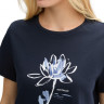 Футболка women's T-shirt 1045534-10360 Tom Tailor L Темно-синій 1045534-10360