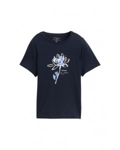 Футболка women's T-shirt 1045534-10360 Tom Tailor L Темно-синій 1045534-10360