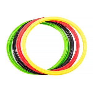 Кільця спортивні 12 шт (3 Червоні+3 Жовті+3 Зелені+3 Чорні) AVK3-610-739-302-001