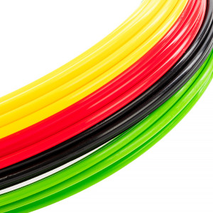 Кільця спортивні 12 шт (3 Червоні+3 Жовті+3 Зелені+3 Чорні) AVK3-610-739-302-001