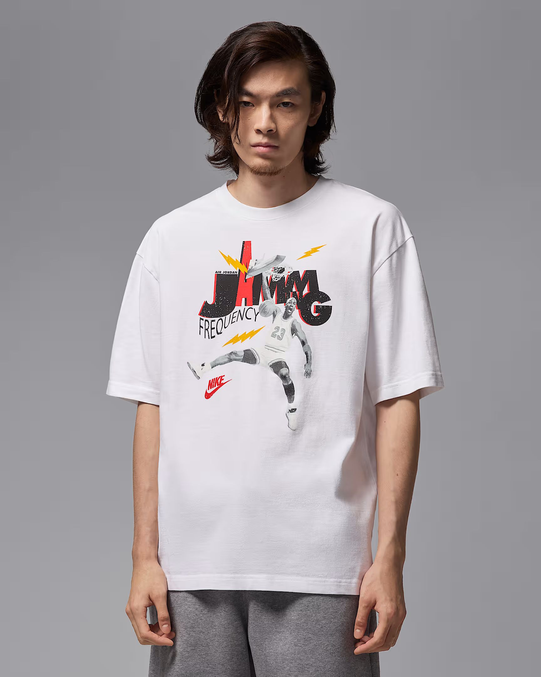 Футболка Nike Air Jordan Brand Jam 85 SS Crew HJ2929-100