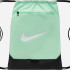 Рюкзак мішок Nike NK BRSLA DRAWSTRNG - 9.5 18L м'ятний Уні 33 х 51 х 5 см (DM3978-353) DM3978-353