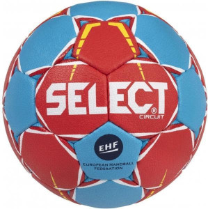 М'яч гандбольний SELECT Circuit (105) червон/син 264285