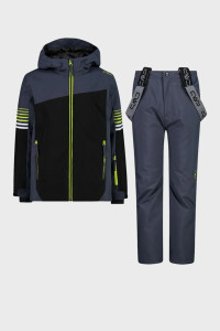 Костюм лижний CMP KID SET JACKET AND PANT TWILL 34W4924-U911