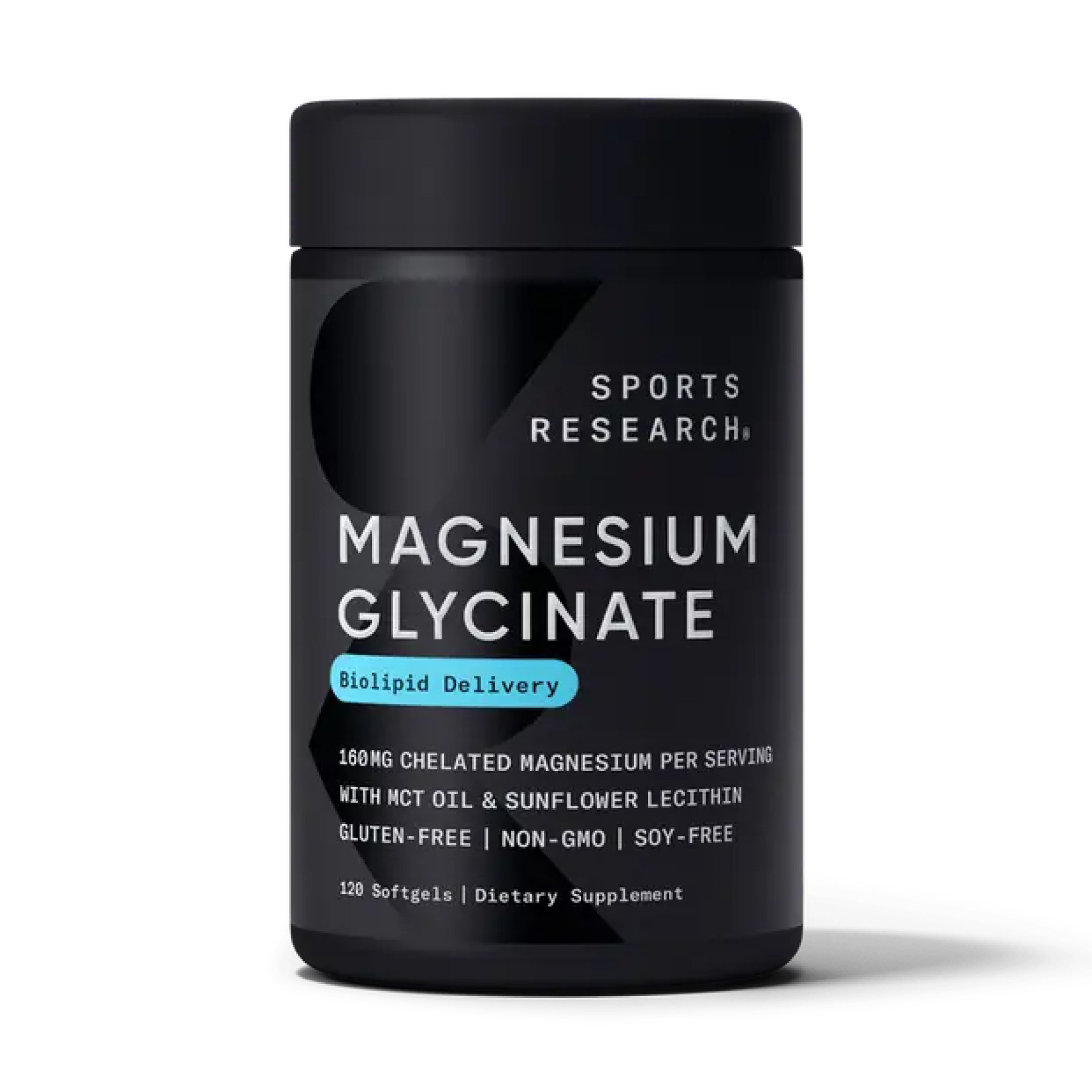 Софт гелеві капсули Magnesium Glycinate 160mg - 120 softgels 2023-10-4402