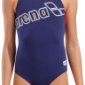 Купальник закритий для дівчат Arena LOGO SWIMSUIT SWIM PRO синій дитячий 140 см (010287-590) 010287-590