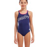 Купальник закритий для дівчат Arena LOGO SWIMSUIT SWIM PRO синій дитячий 140 см (010287-590) 010287-590