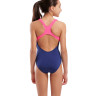 Купальник закритий для дівчат Arena LOGO SWIMSUIT SWIM PRO синій дитячий 140 см (010287-590) 010287-590