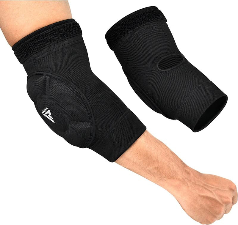 Налокітник RDX HOSIERY ELBOW FOAM чорний, білий M (HYP-EBW) HYP-EBW