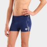 Плавки Шорти для хлопчиків Arena GRAPHIC SWIM SHORT темно-синій, білий Діт 116 см 011189-701