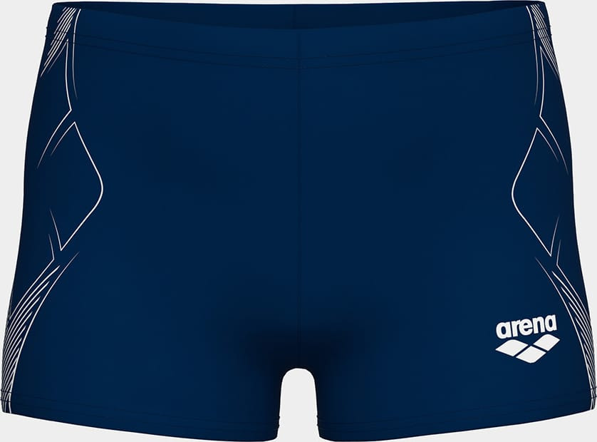 Плавки Шорти для хлопчиків Arena GRAPHIC SWIM SHORT темно-синій, білий Діт 116 см 011189-701