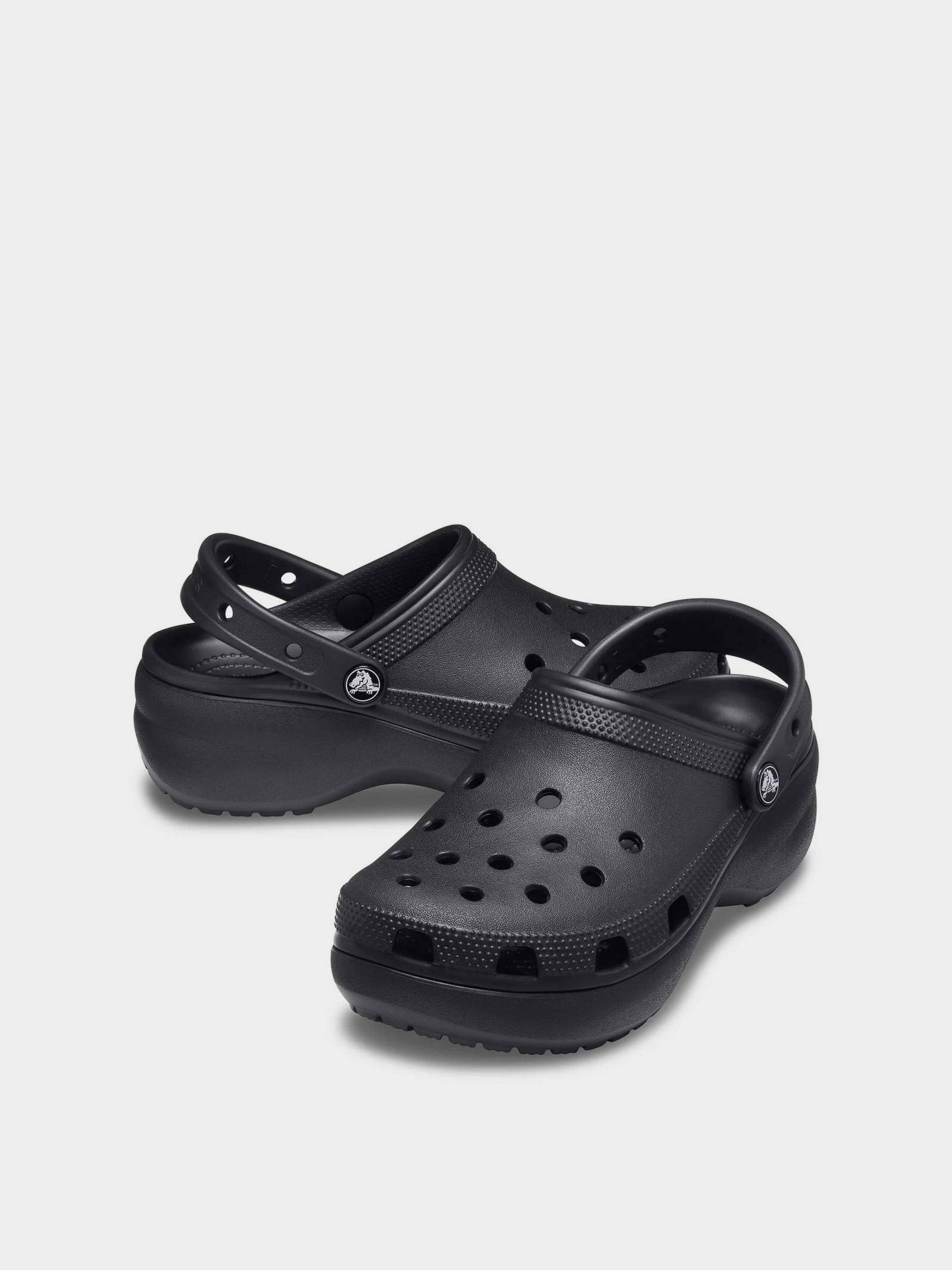Крокси Crocs Classic Platform Clog W Blk 206750-001