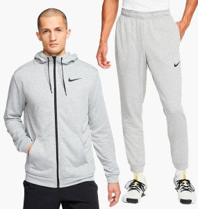 Костюм спортивний ч Nike M Dry Hoodie Fz Fleece CJ4317-063_CJ4312-063