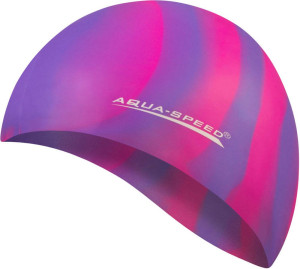 Шапочка для плавання Aqua Speed BUNT 4055 мультиколор Уні OSFM 113-62