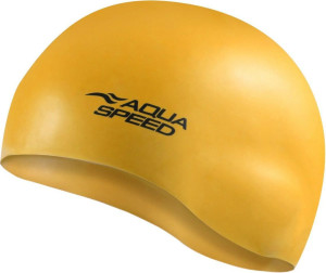 Шапочка для плавання Aqua Speed MONO 9116 темно-жовтий Уні OSFM 111-06