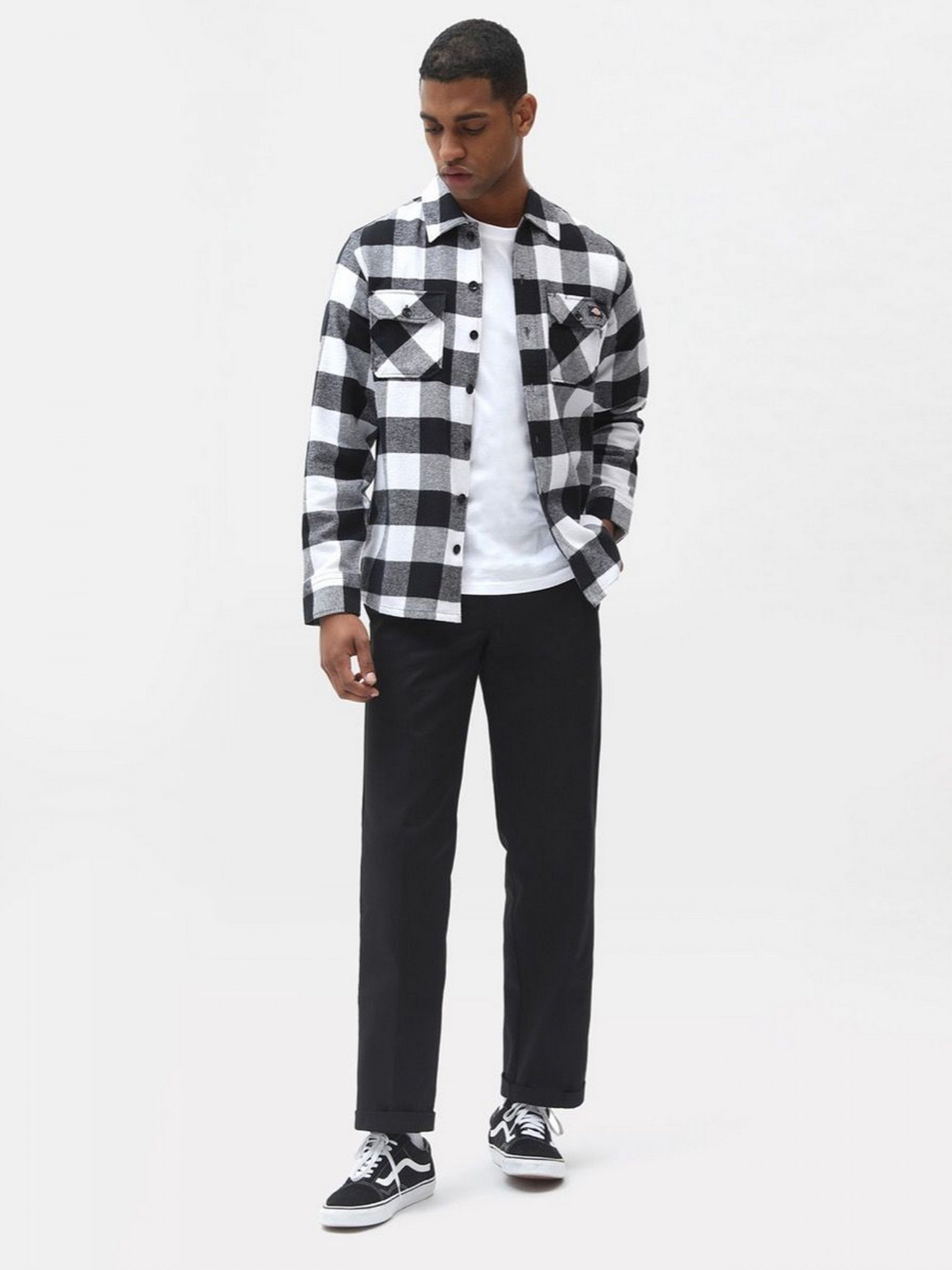 Сорочка Dickies NEW SACRAMENTO SHIRT DK0A4XDZBLK1