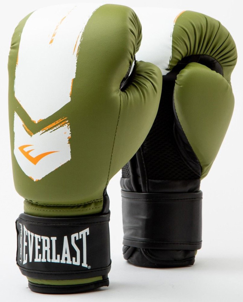 Рукавиці боксерські Everlast PROSPECT 2 BOXING GLOVE зелений, білий Уні 8 унцій P00002976