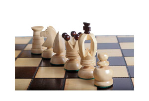 Шахи MADON Королівські великі коричневий, бежевий Уні 44х44см MD111