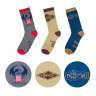 Шкарпетки Harry Potter Fantastic Beasts Macusa Socks Set of 3 мультиколор Уні 36-40 MACUSA