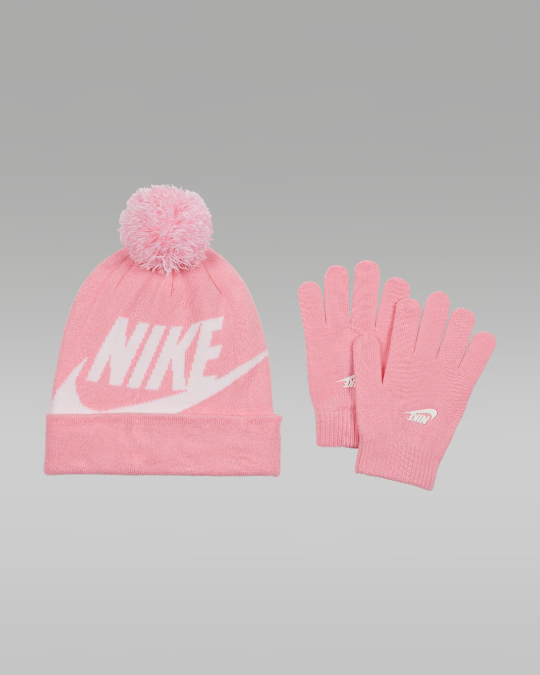Шапка Nike Youth Unisex Hat And Gloves Set 9A2695-A8F