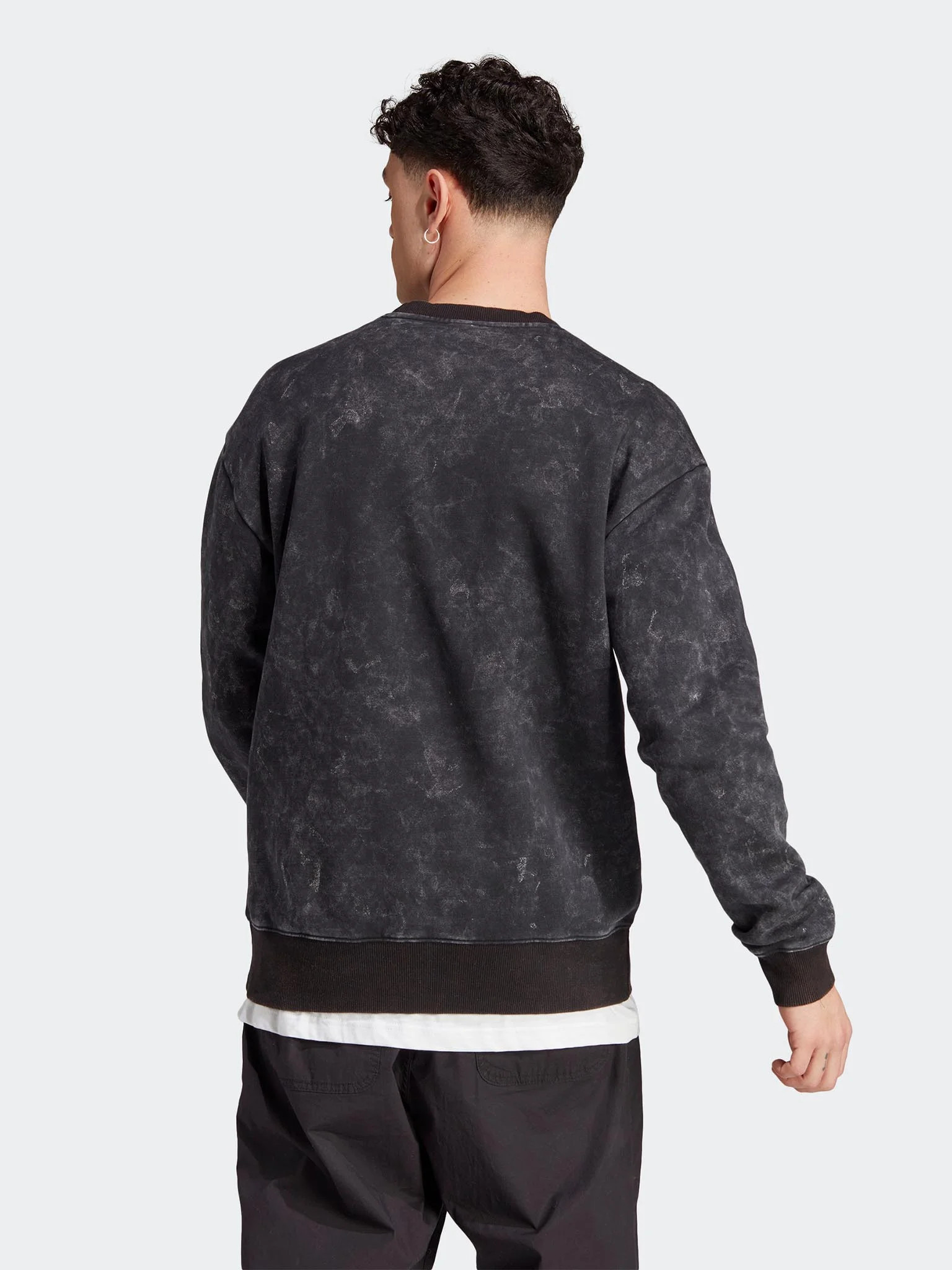 Світшот Adidas Tie-Die (чорний) IJ6925
