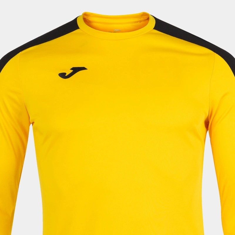 Футболка з довгим рукавом Joma ACADEMY III жовто-чорна 101658.901 101658.901