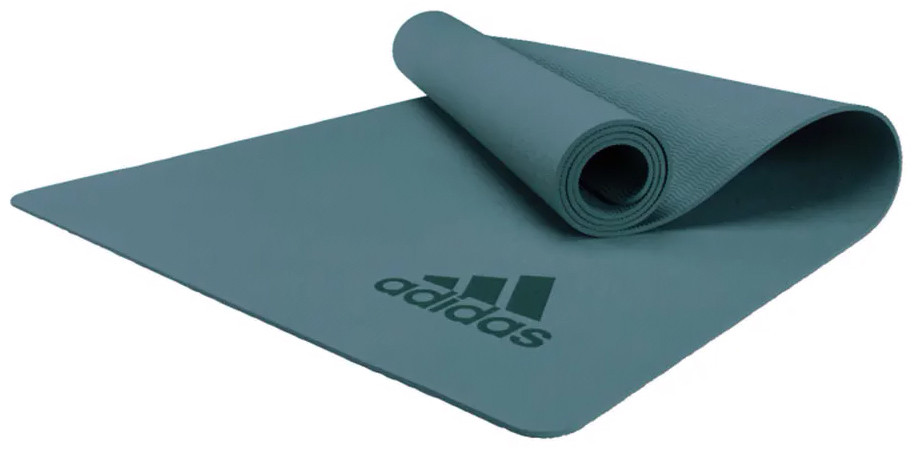 Килимок для йоги Adidas Premium Yoga Mat темно-зелений Уні 176 х 61 х 0,5 см ADYG-10300RG