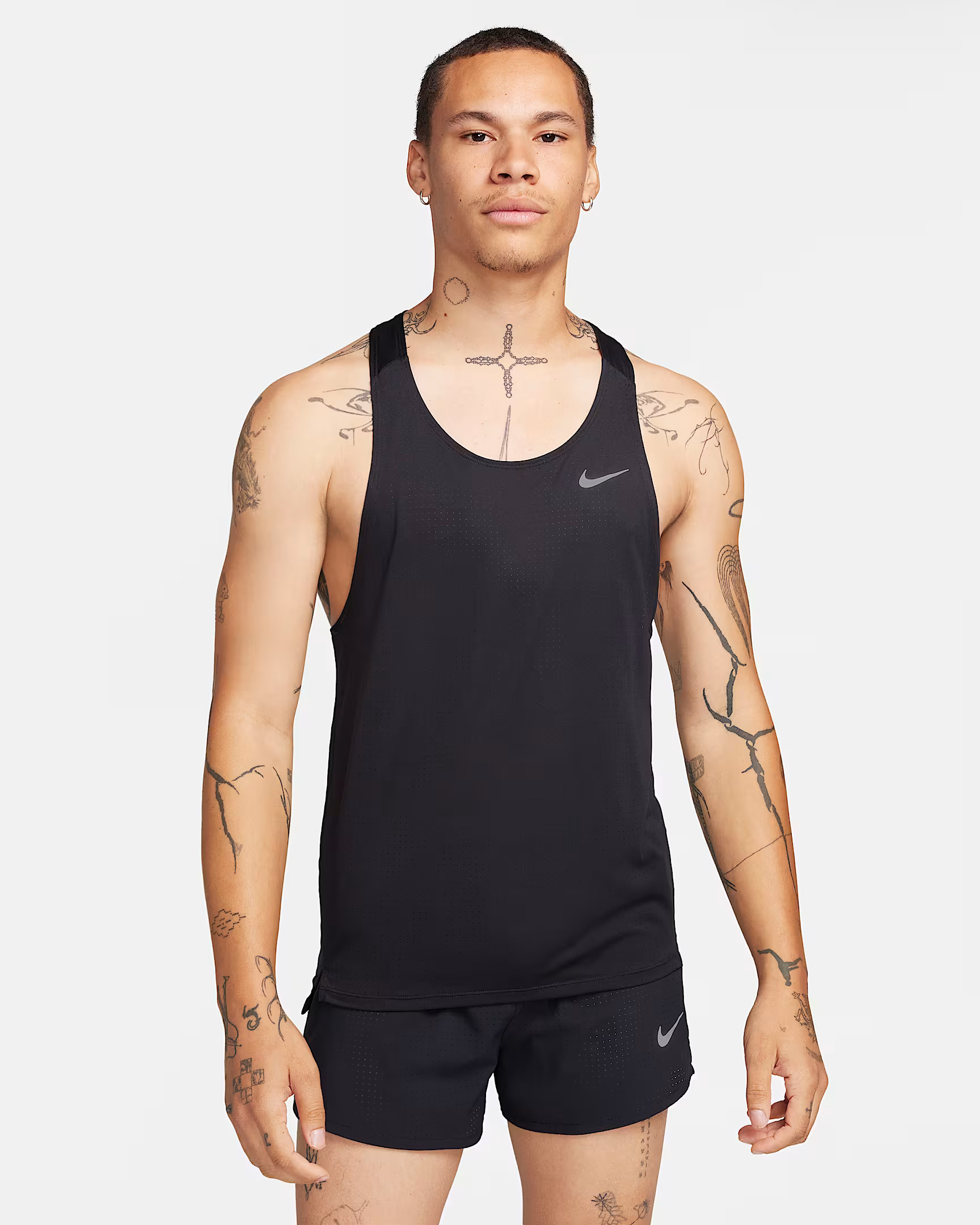 Майка NIKE FAST DRI-FIT RUNNING SINGLET BLACK FN4229-010