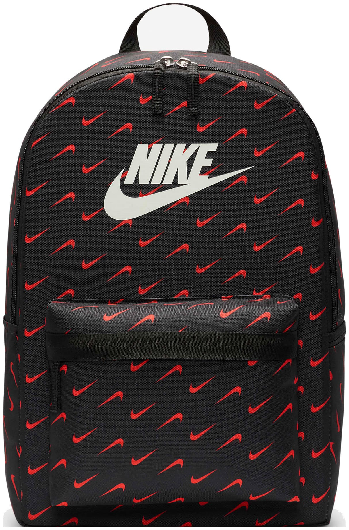 Рюкзак Nike NK HERITAGE BKPK - SWOOSH DROP 25L чорний, червоний Уні 43 х 30.5 х 15 см HF6995-010