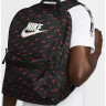 Рюкзак Nike NK HERITAGE BKPK - SWOOSH DROP 25L чорний, червоний Уні 43 х 30.5 х 15 см HF6995-010