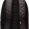 Рюкзак Nike NK HERITAGE BKPK - SWOOSH DROP 25L чорний, червоний Уні 43 х 30.5 х 15 см HF6995-010