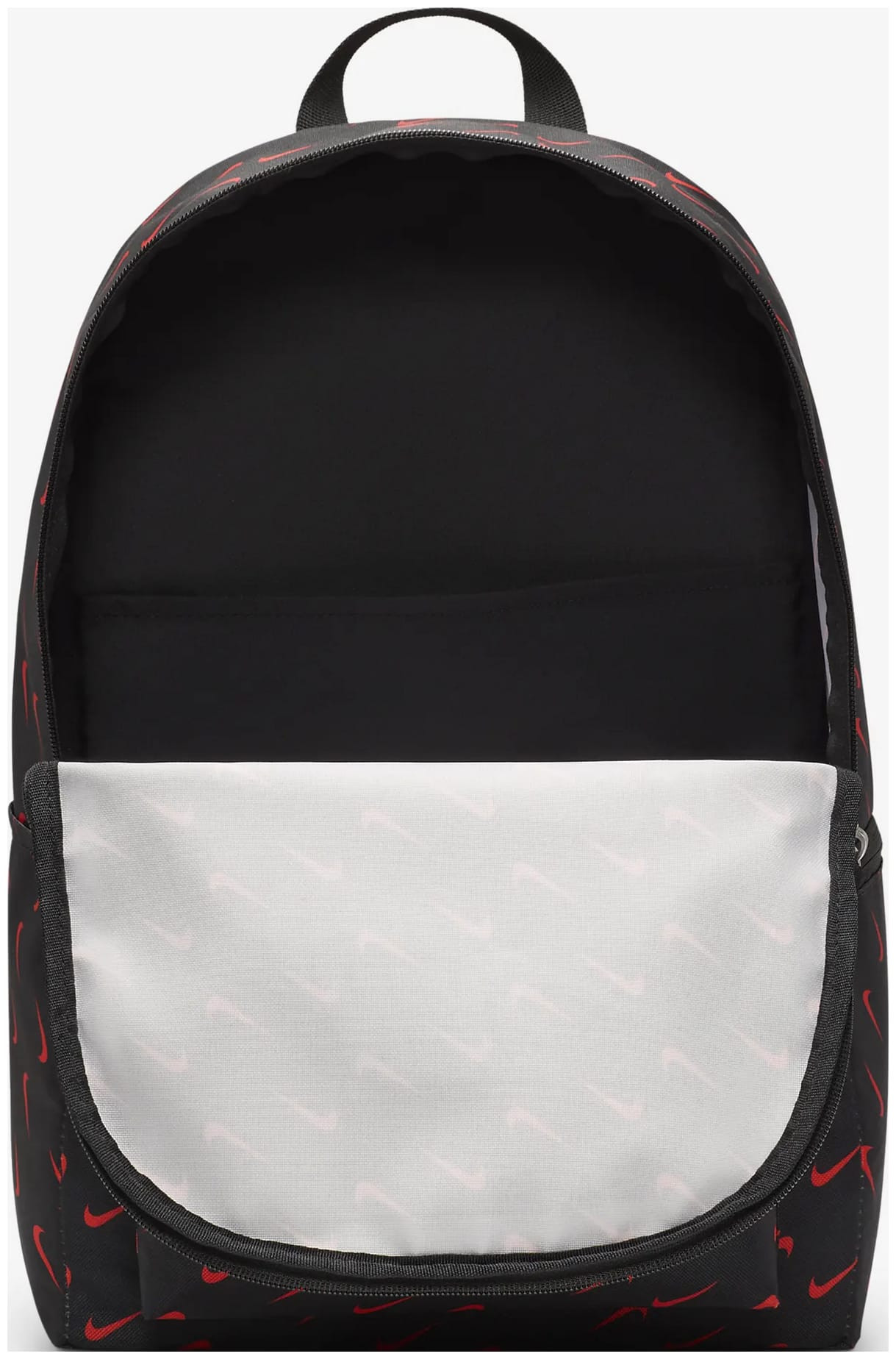 Рюкзак Nike NK HERITAGE BKPK - SWOOSH DROP 25L чорний, червоний Уні 43 х 30.5 х 15 см HF6995-010