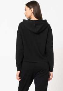 Толстовка ONLCOMFY LIFE L/S HOOD SWT 15236616 Black ONLY L Чорний 15236616BLACK