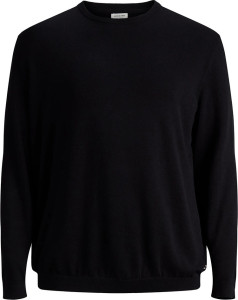 Пуловер JJEBASIC KNIT CREW NECK PS 12144038-Black Jack&Jones PLUS 12144038-BLACK