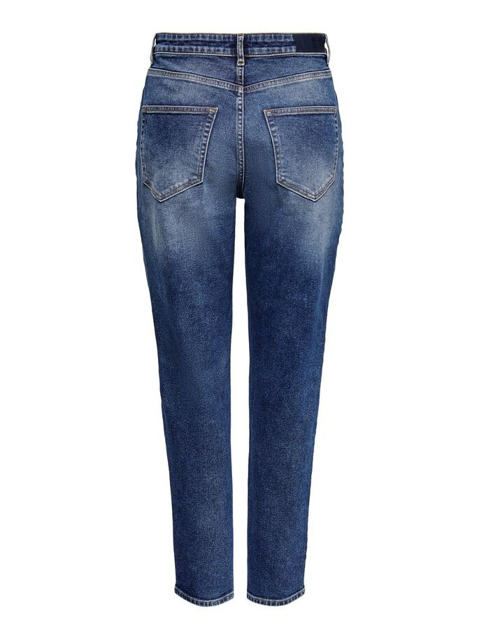 Джинси ONLVENEDA LIFE MOM JEANS REA844 NOOS 15206610 Dark Blue Denim ONLY L/32 Темно-синій 15206610DarkBlueDenim