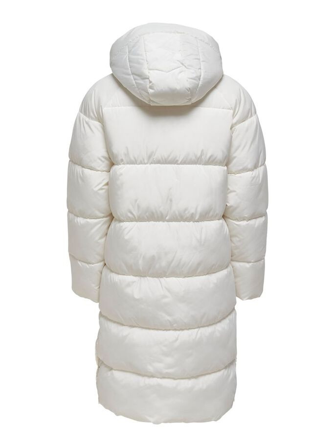 Пальто ONLAMANDA LONG PUFFER COAT CC OTW 15233425-Cloud Dancer ONLY L Білий 15233425-Cloud Dancer
