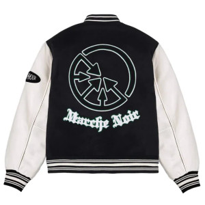 Бомбер M+rc Noir "STYX" VARSITY JACKET M+RCNOIR