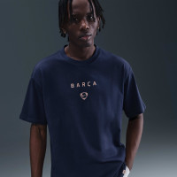 Футболка чоловіча Nike F.C. Barcelona Total90 Wordmark Tee Blue IB7294-410