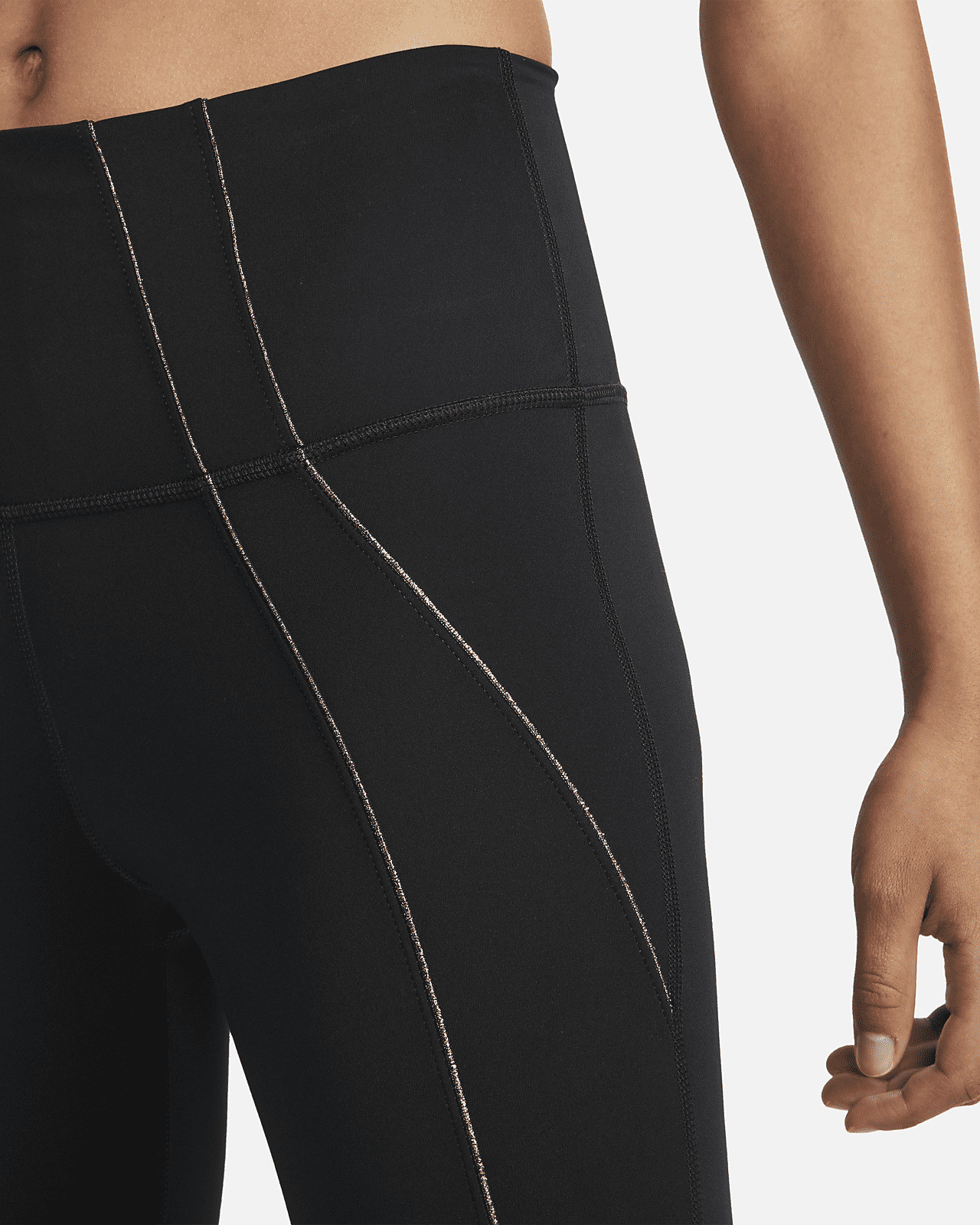 Лосини Nike W NY DF 7/8 TGT LUREX DD5772-010