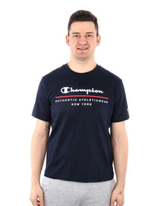 Футболка crewneck t-shirt 219734-BS501 Champion L Темно-синій 219734-BS501