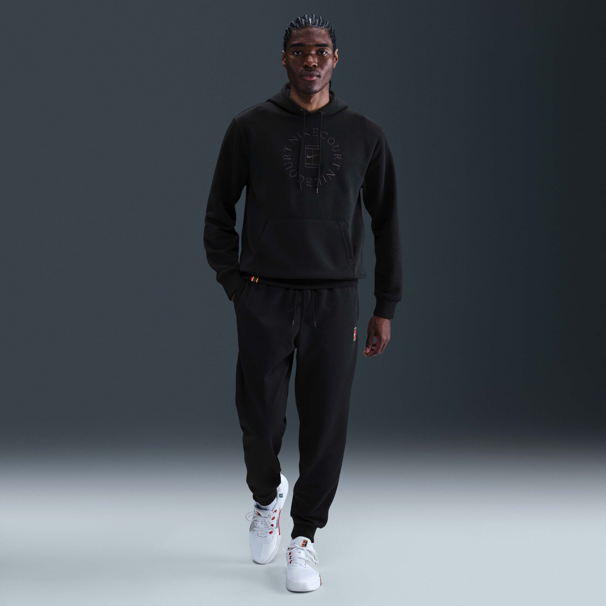Худі чоловіче Nike Dri-Fit Hrtge Flc Black HM6759-010