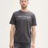 Футболка Printed T-shirt 1045773-10899 Tom Tailor L Темно-сірий 1045773-10899