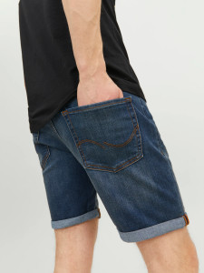 Шорти JJIRICK JJORIGINAL SHORTS AM 626 12225899-Blue Denim Jack&Jones L Темно-синій 12225899-BLUE DENIM
