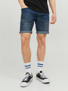 Шорти JJIRICK JJORIGINAL SHORTS AM 626 12225899-Blue Denim Jack&Jones L Темно-синій 12225899-BLUE DENIM