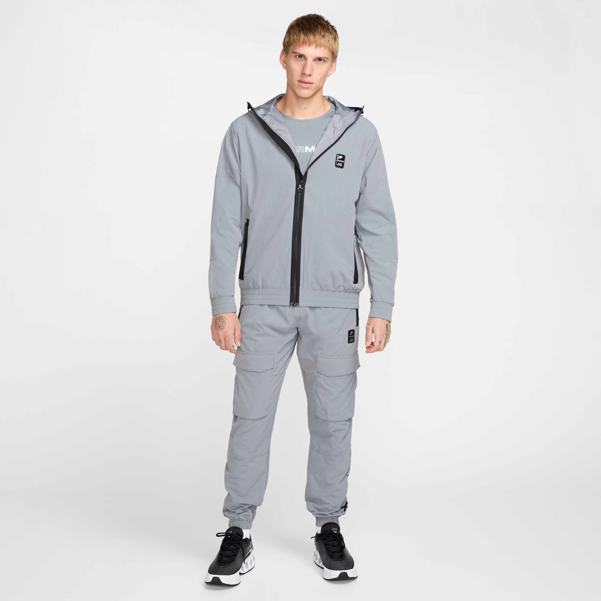 Куртка чоловіча Nike Air Max Grey HQ4902-065