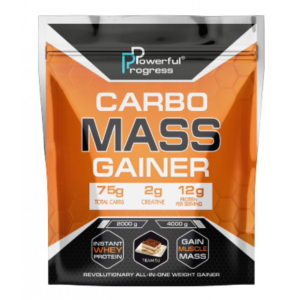 Порошок Carbo Mass Gainer - 2000g Tiramisu 100-86-8123172-20