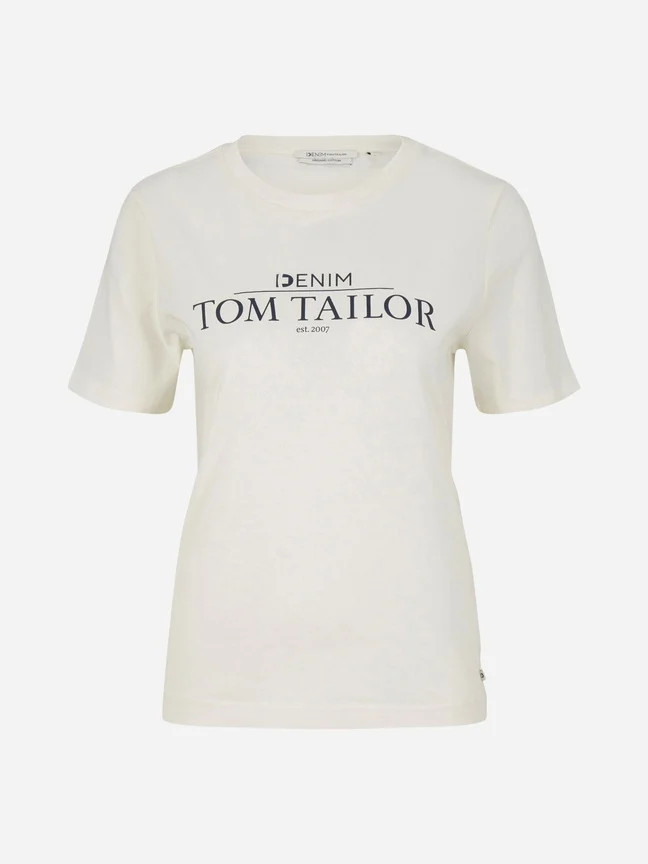 Футболка 1033607-10348 Tom Tailor M Білий 1033607-10348