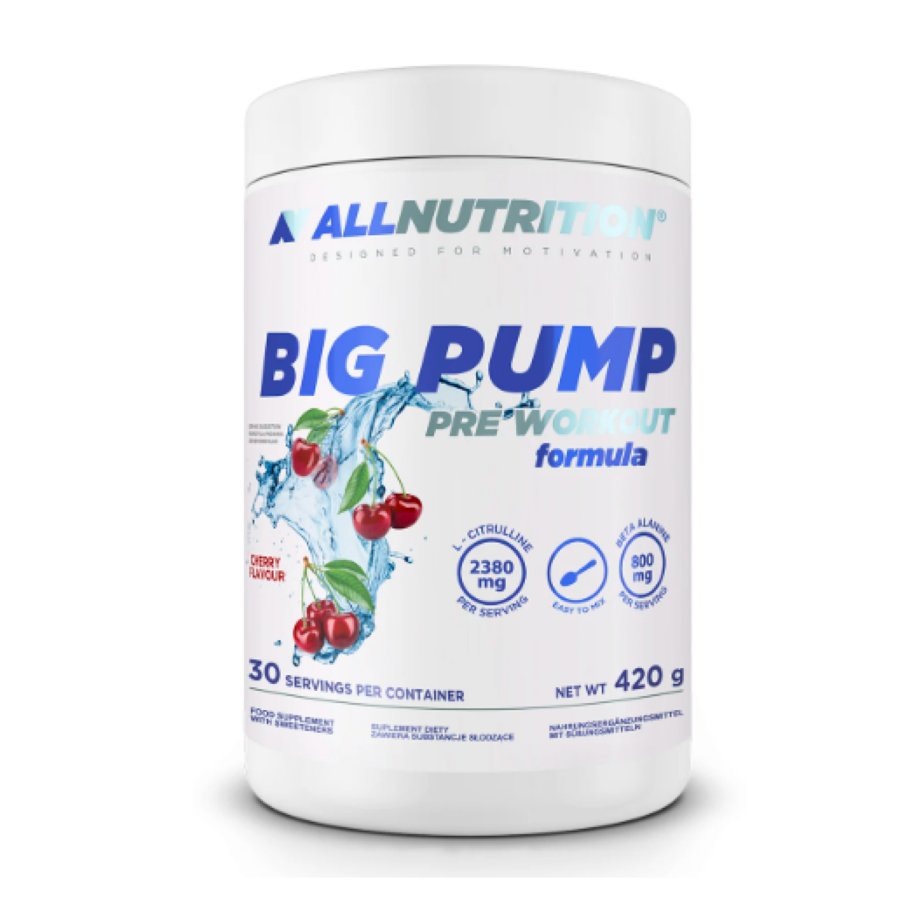 Порошок Big Pump Pre Workaut Formula - 420g Cherry 2022-09-0458